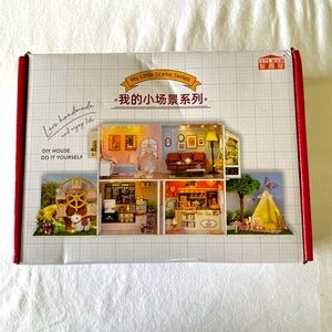 Miniature Model Kit: Leisurely Coffee Shop Little Scene series new with tools